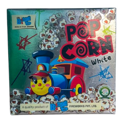 Popcorn White Silver Showers (2 Pcs)